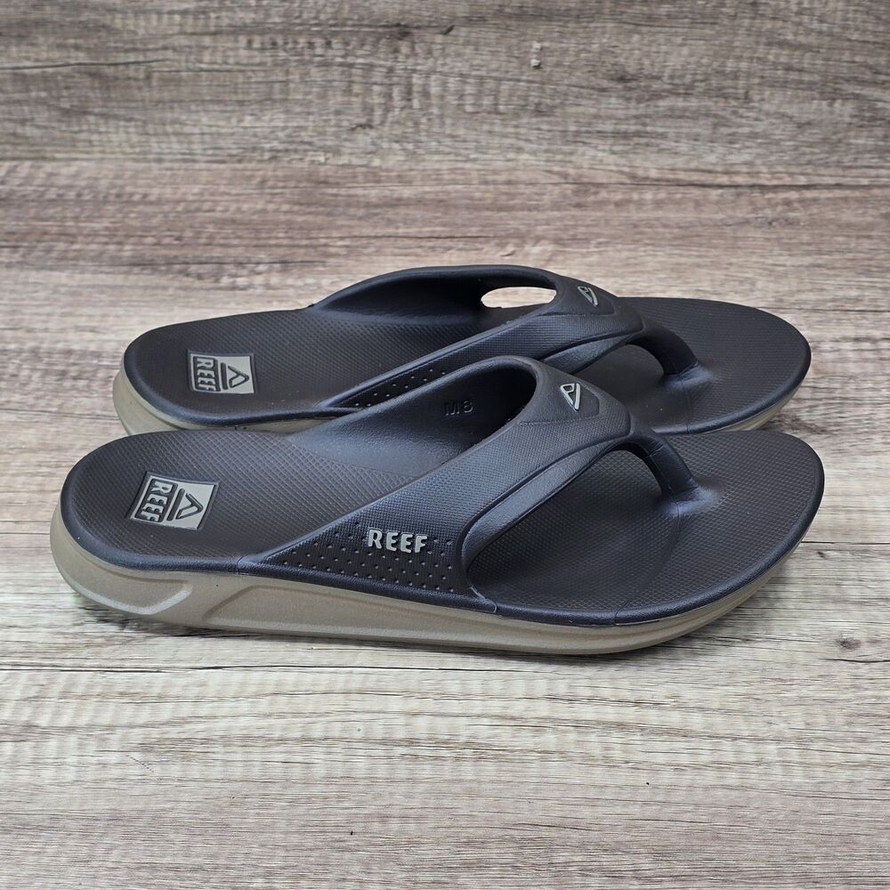 Reef One Flip Flop Men's Size 8 Brown Thong Sandals NEW - Picture 1 of 8